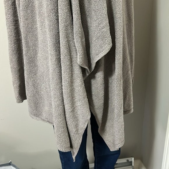 BAREFOOT DREAMS Bamboo Chic Lite Calypso Wrap Cardigan Sweater 436 S/M - Picture 4 of 10